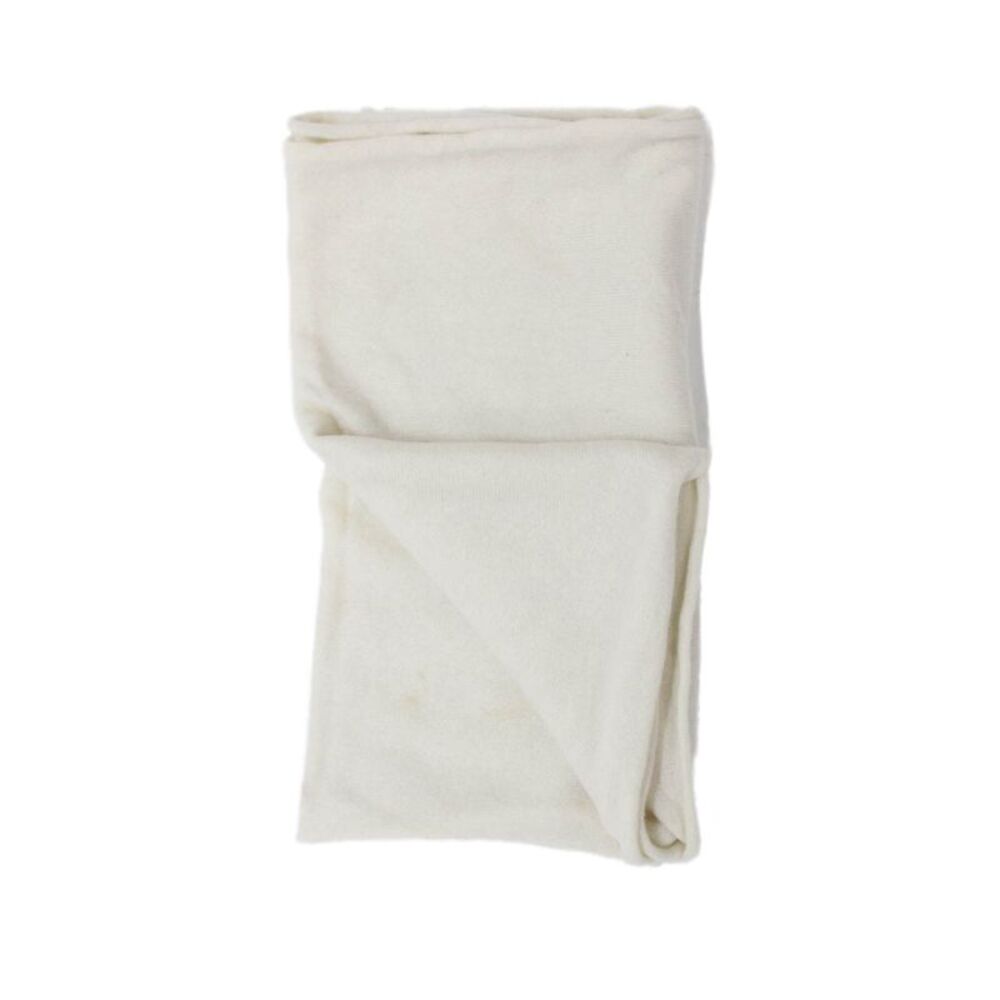 C by Bloomingdales Womens Cashmere Knit Scarf Beige Size 72X17"
